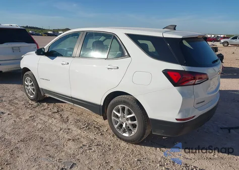 2022 Chevrolet Equinox Fwd Ls z USA, uszkodzony, nr VIN 3GNAXHEVXNS167640